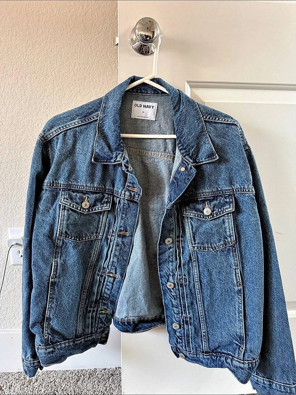 Old Navy Classic Denim Jacket Blue Size XL